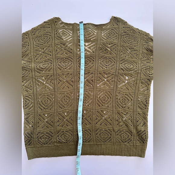 Dokotoo Olive Green Women's Sweater Top - Picture 5 of 7